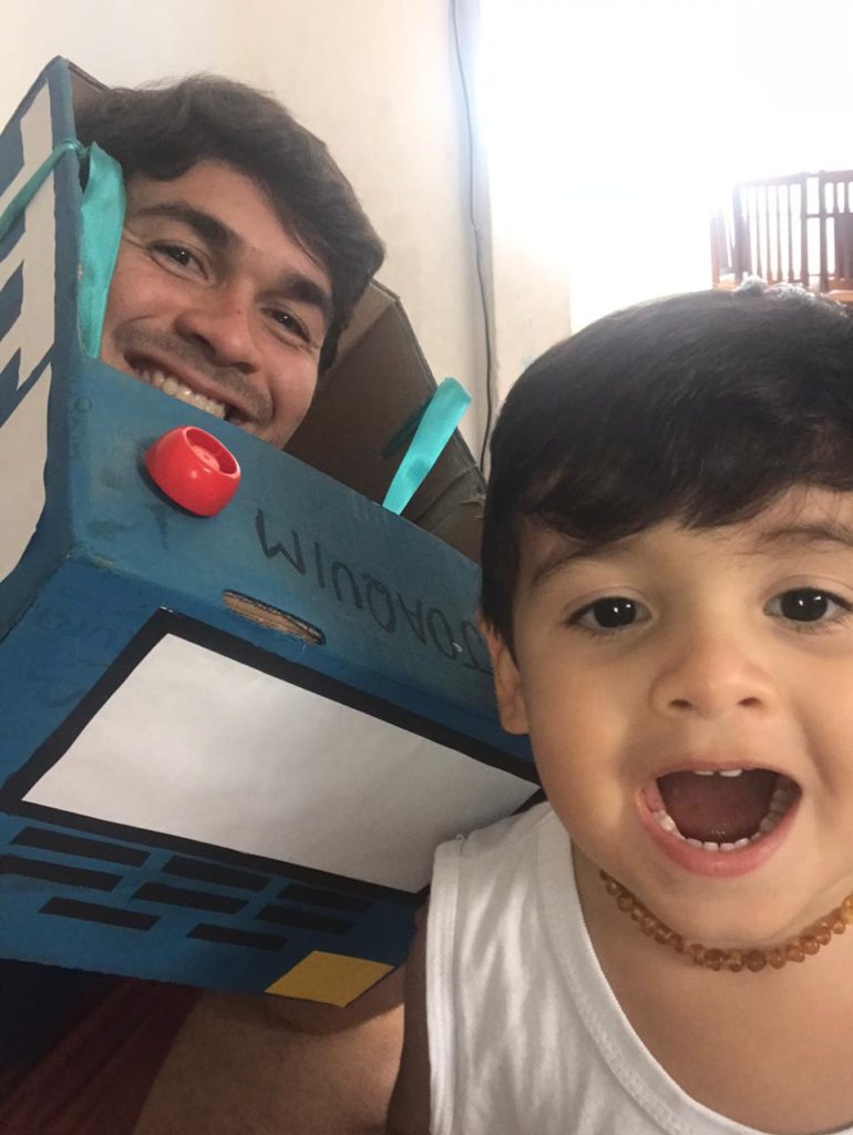 Manoel, e Joaquim, de 3 anos. Foto: Divulgação